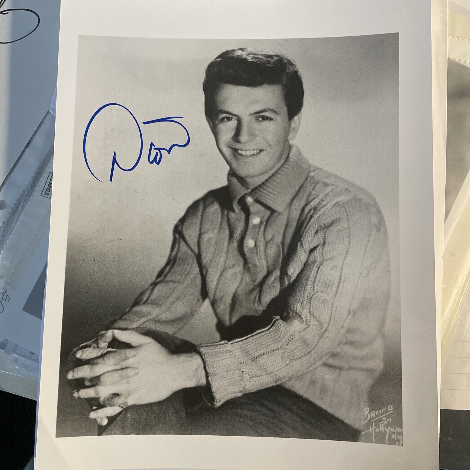 DION DI MUCCI Signed Photo Poster painting Autographed 8x10 DOO-WOP Rock BLUES Rhythm Blues COA