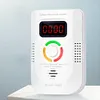 Plug-in Carbon Monoxide CO Detector Sound Light Warning CO Leak Detector