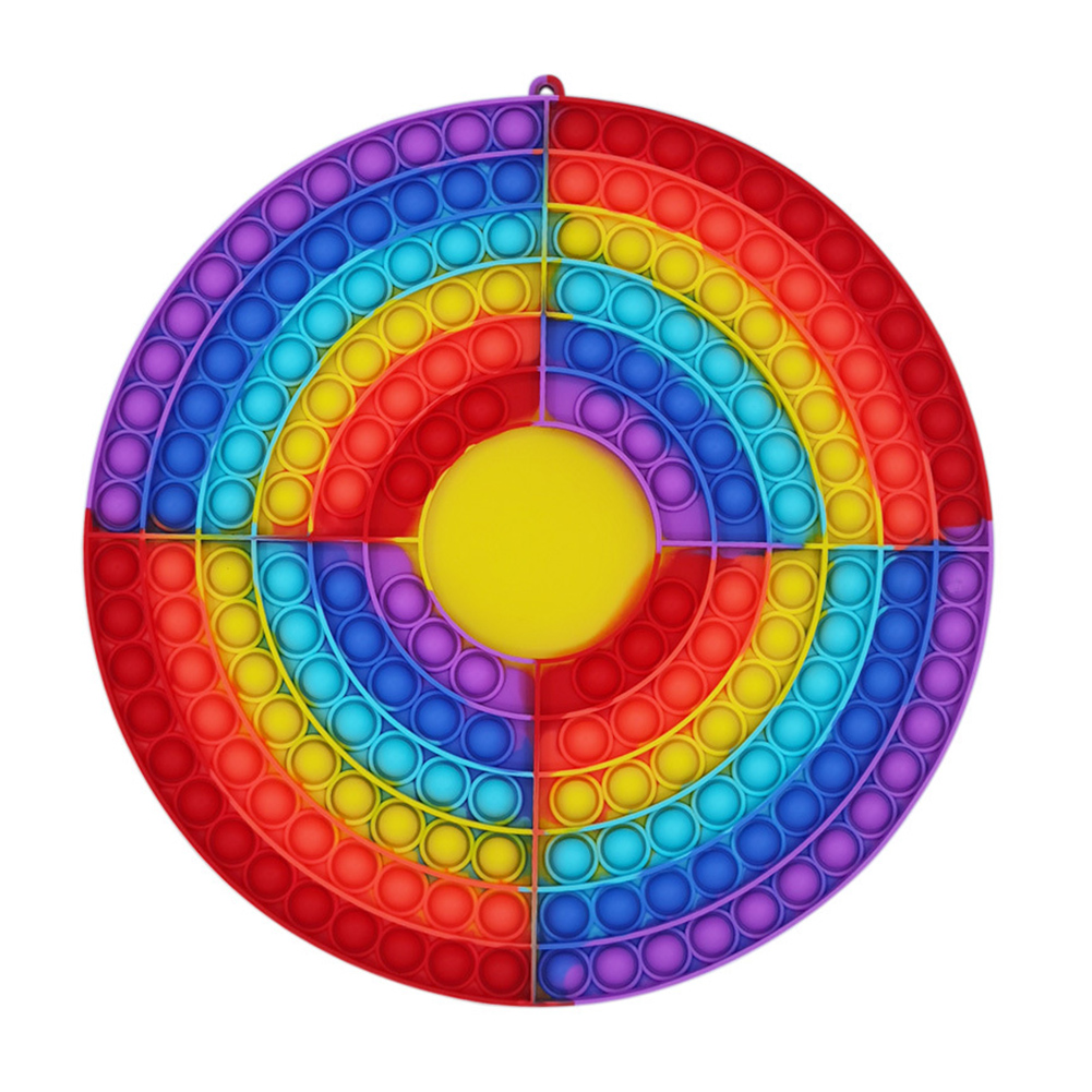 

Checkerboard Silicone Push Bubble Fingertip Anti-Stress Decompression Toys, 501 Original