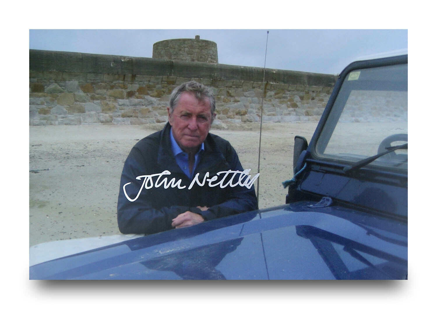 John Nettles Signed 6x4 Photo Poster painting Midsomer Murders Bergerac Genuine Autograph + COA