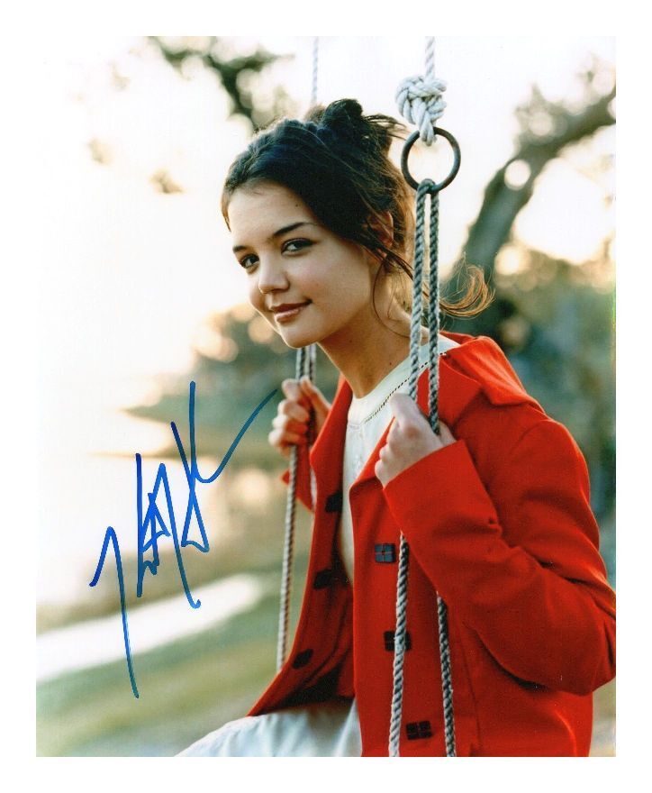 KATIE HOLMES AUTOGRAPHED SIGNED A4 PP POSTER Photo Poster painting PRINT 2