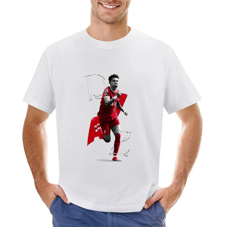 Luis Diaz Inspired Football Culture Men's T-shirt	