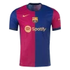 RAPHINHA #11 Barcelona Home Authentic Soccer Jersey 2024/25- UCL