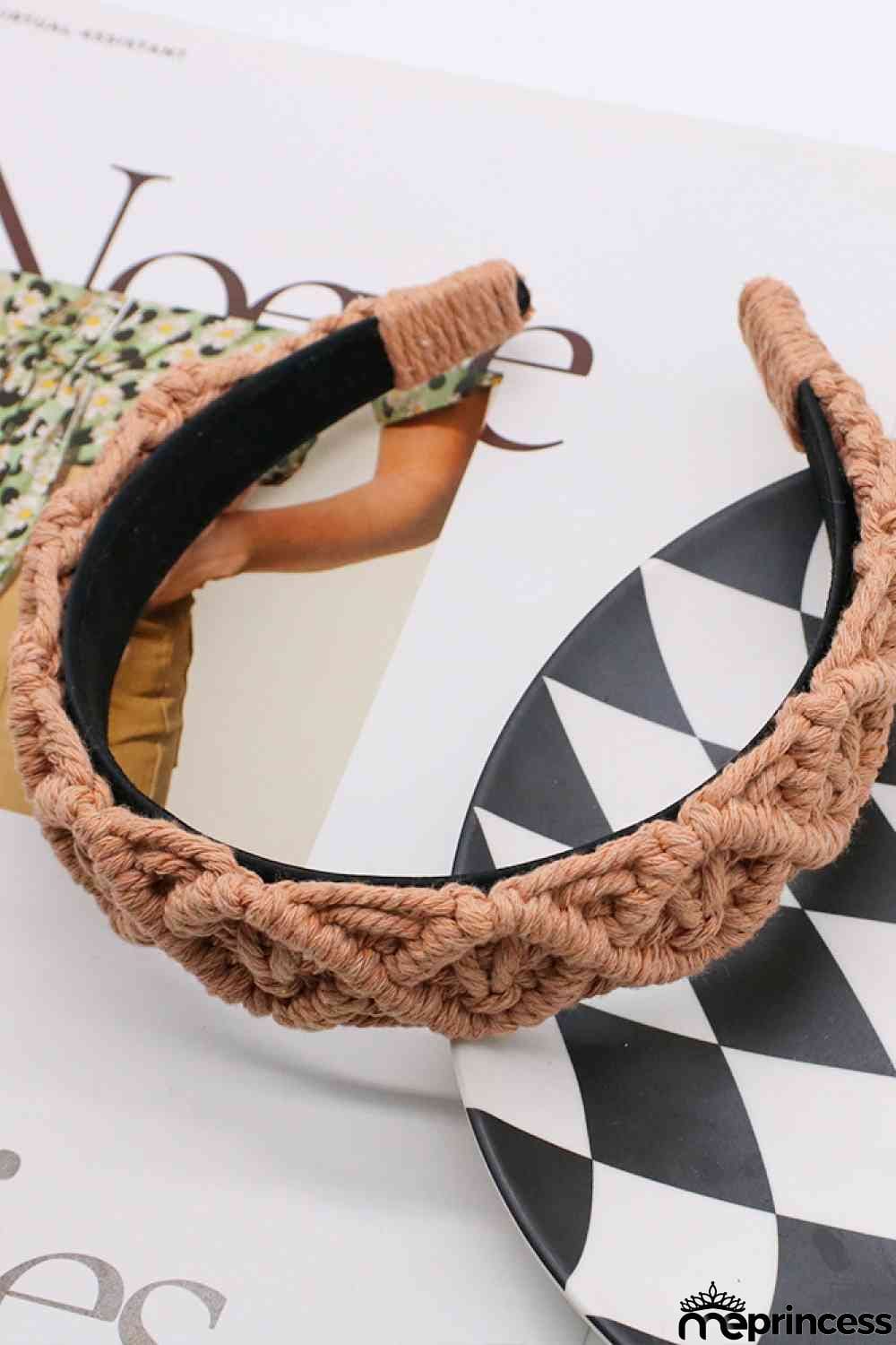 Can't Stop Your Shine Macrame Headband