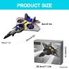 Four-rotor obstacle avoidance and height-setting foam fighter UAV children's remote control aircraft