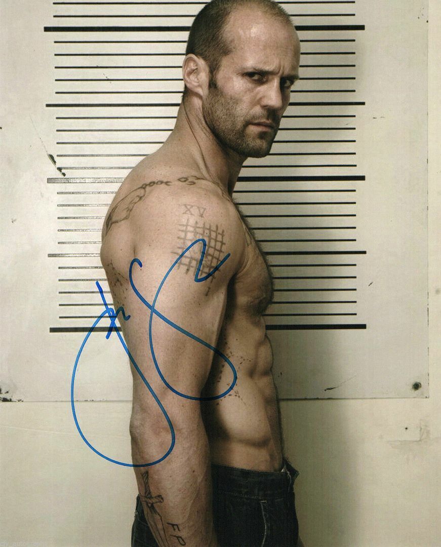 Jason Statham Autograph Signed Photo Poster painting Print 1