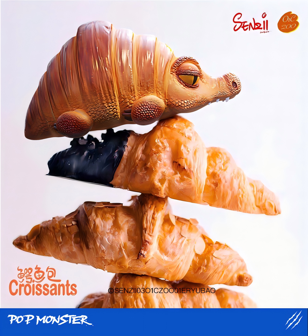 Yummy Zoo-Crocodile Croissant
