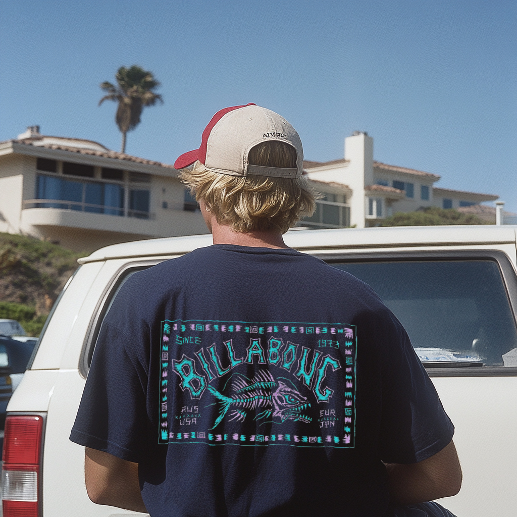 Unisex Beach Vacation Surf Casual Oversized Vintage T-Shirt