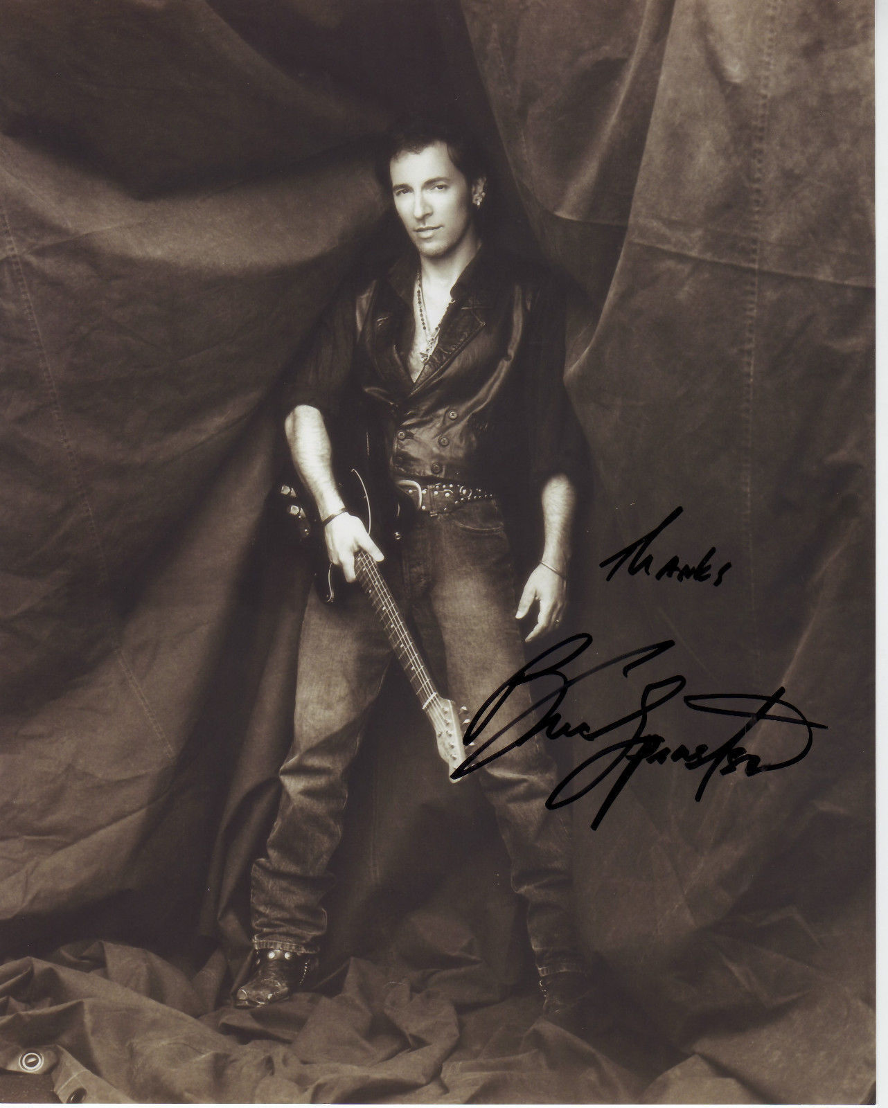 BRUCE SPRINGSTEEN AUTOGRAPH SIGNED PP Photo Poster painting POSTER