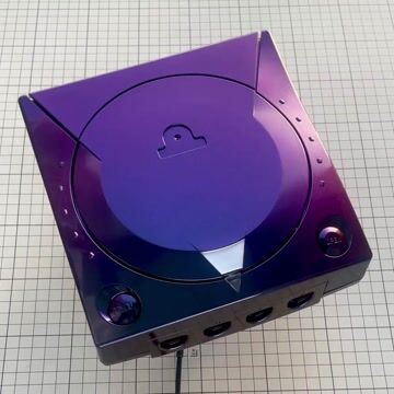 Dreamcast Replacement Shell - Green&Blue&Purple (Preorder)
