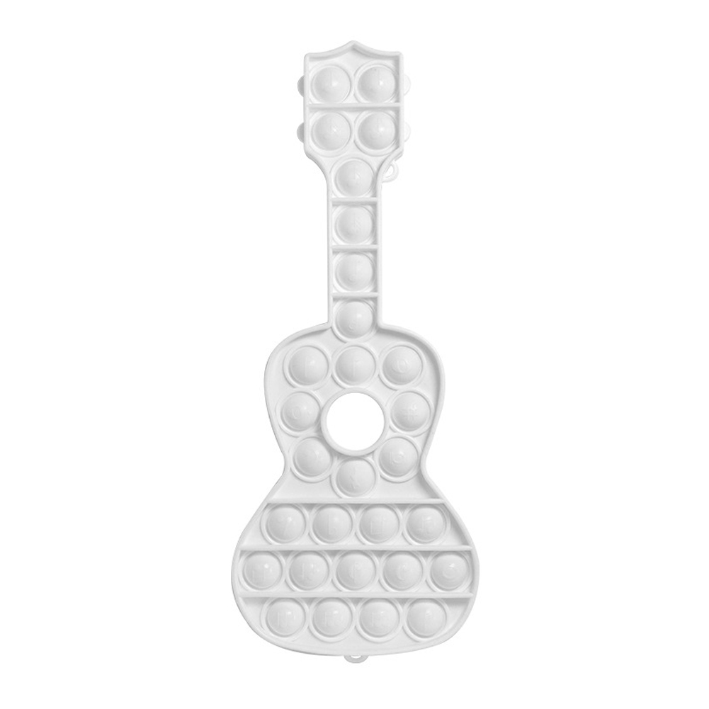 

Guitar White - Pop It Fidget Toy, 501 Original