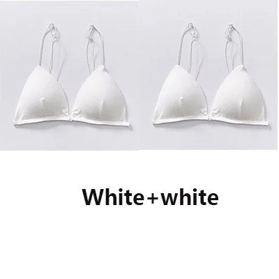 Sexy women's seamless front closed bra bra wireless push-ups bra backless comfortable soft underwear bra...