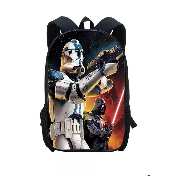Mayoulove Star Wars Stormtrooper #6 Backpack School Sports Bag-Mayoulove
