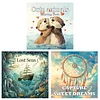 3PCS Lost Seas Coloring Book Set Mindfulness Art Books for Adults 