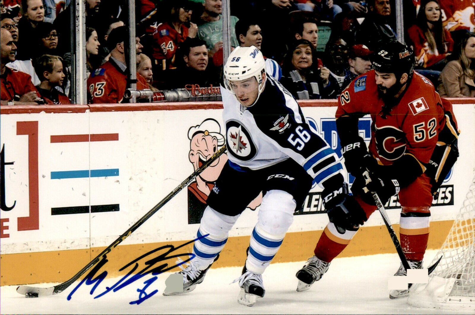 Marco Dano SIGNED 4x6 Photo Poster painting WINNIPEG JETS #2