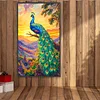 Peacock - Diamond Painting - Full Round Drill (Canvas|40*70cm)