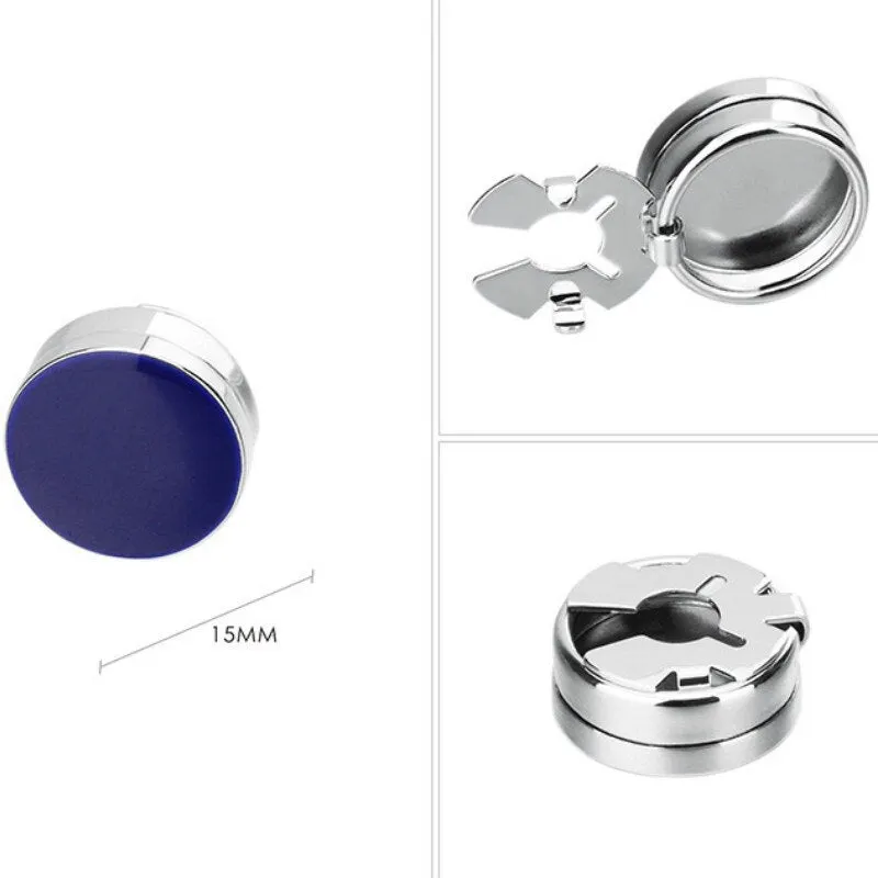 Cufflinks Caps Fashion Men's Gifts High-end Business Banquet Wedding Accessories Trendy Round Star Daily Shirt Buttons Cap