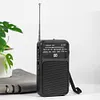 Portable Pocket AM FM Radio Battery Operated Pointer Radio Built-in Speaker