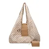 Polka Dot Nylon Storage Shoulder Bag with Key Ring Expandable Keychain Tote Bag Large Capacity Stylish Foldable Tote Handbag for Shopping Travel Commute