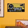 Smile - Car License(6*12Inch)