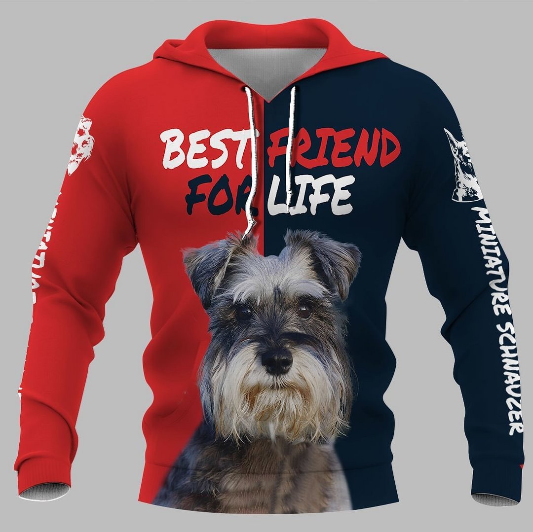 miniature schnauzer hoodies