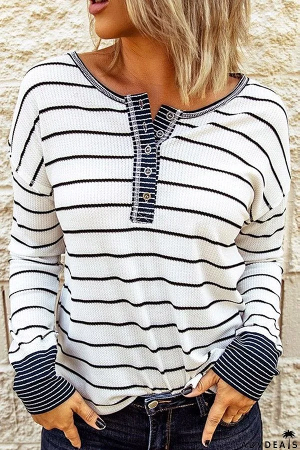 Follow Your Lead Striped Shift Top
