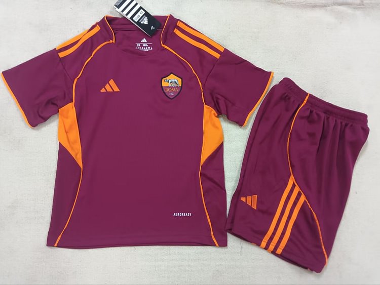 2025-26 Roma Home Jersey - Children's Version