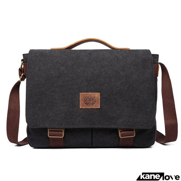 Vintage New Canvas Shoulder Handbags for Men