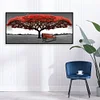 Red Tree  - Full Round/Square Diamond Painting(80x40cm)