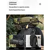 12L Outdoor Hiking Accessory Pouch Multifunctional Expansion Pouch Expandable External Storage Bag Anti-Scratch Ultralight Backpack Hanging Pack for Hiking and Short-Trip Travel