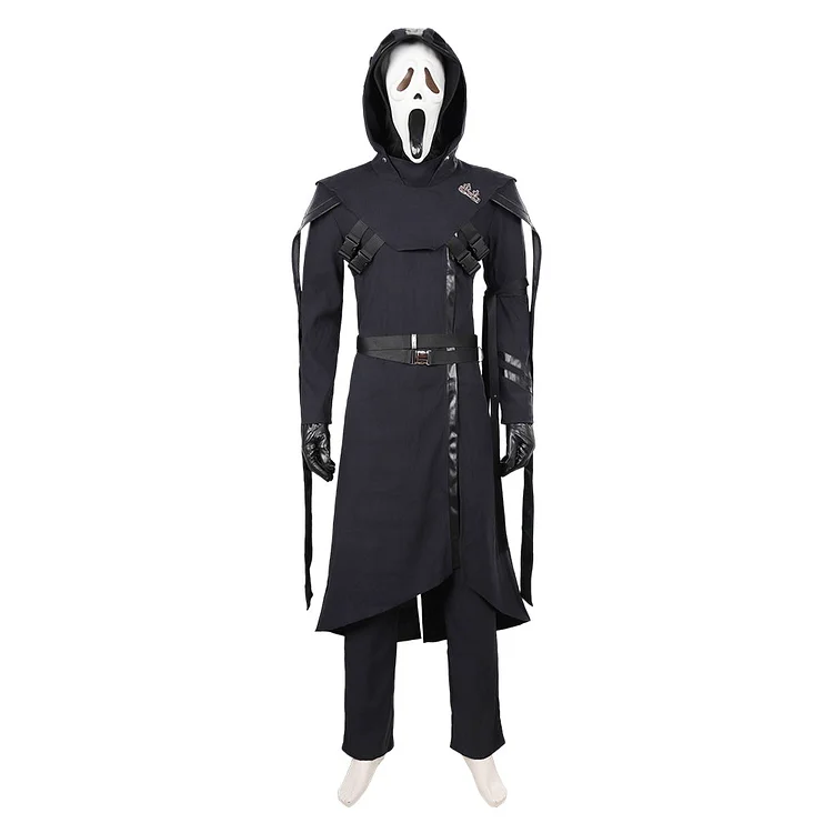 Dead Bby Daylight Danny Johnson Black Ghost Face Outfits Cosplay Costume Halloween Suit