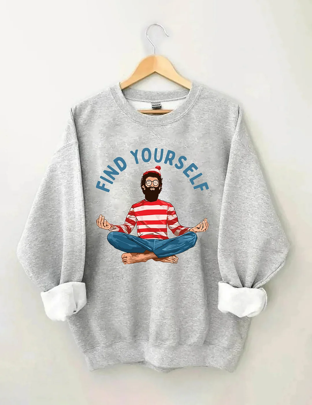 Find Yourself Meditation Sweatshirt
