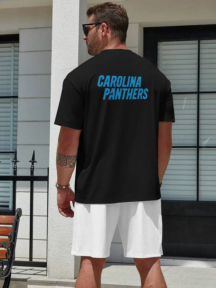 Carolina Panthers  Limited Edition Top And Shorts Two-Piece Suits