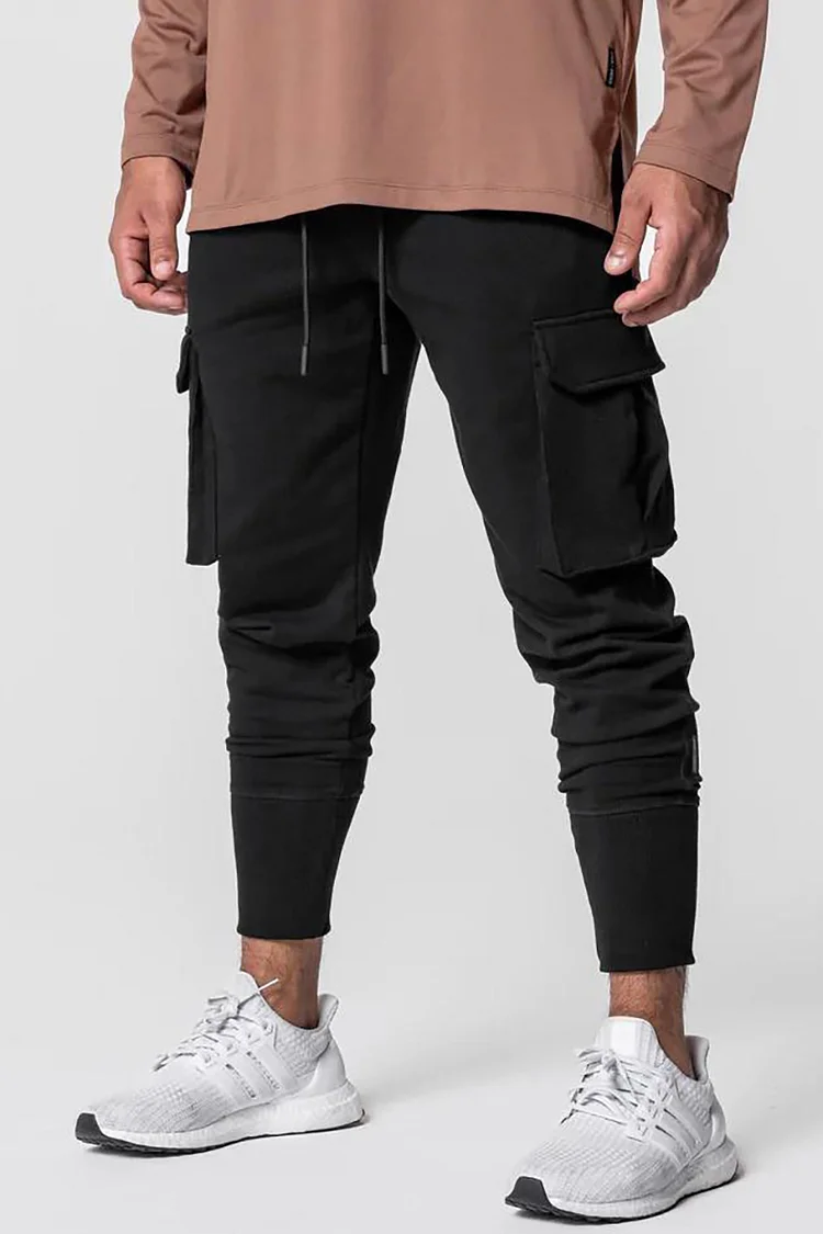 Casual Slim Fit Cargo Pants With Multi-Pocket
