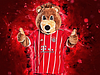 Bayern München Berni - runder Bohrer Diamond Painting - 40*30cm