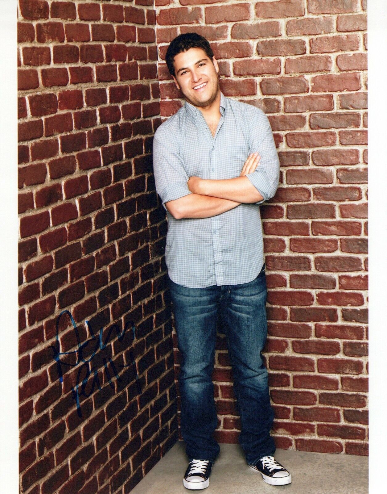 Adam Pally head shot autographed Photo Poster painting signed 8x10 #4