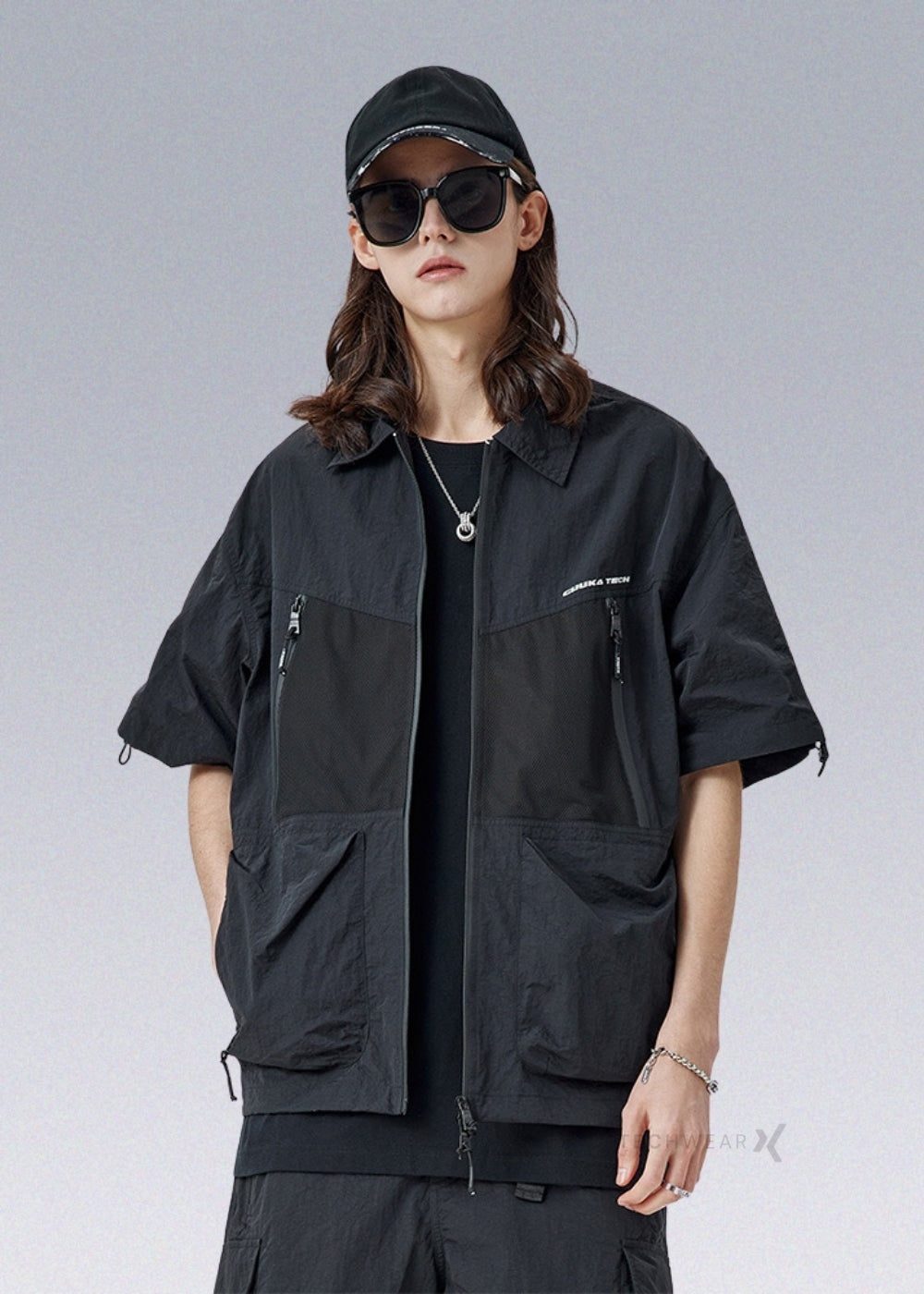 Cargo Techwear Shirt Guuka techwear-x