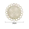 DIY Embroidered Hollow Thread Board Wooden Home Cross Stitch Sewing Tool