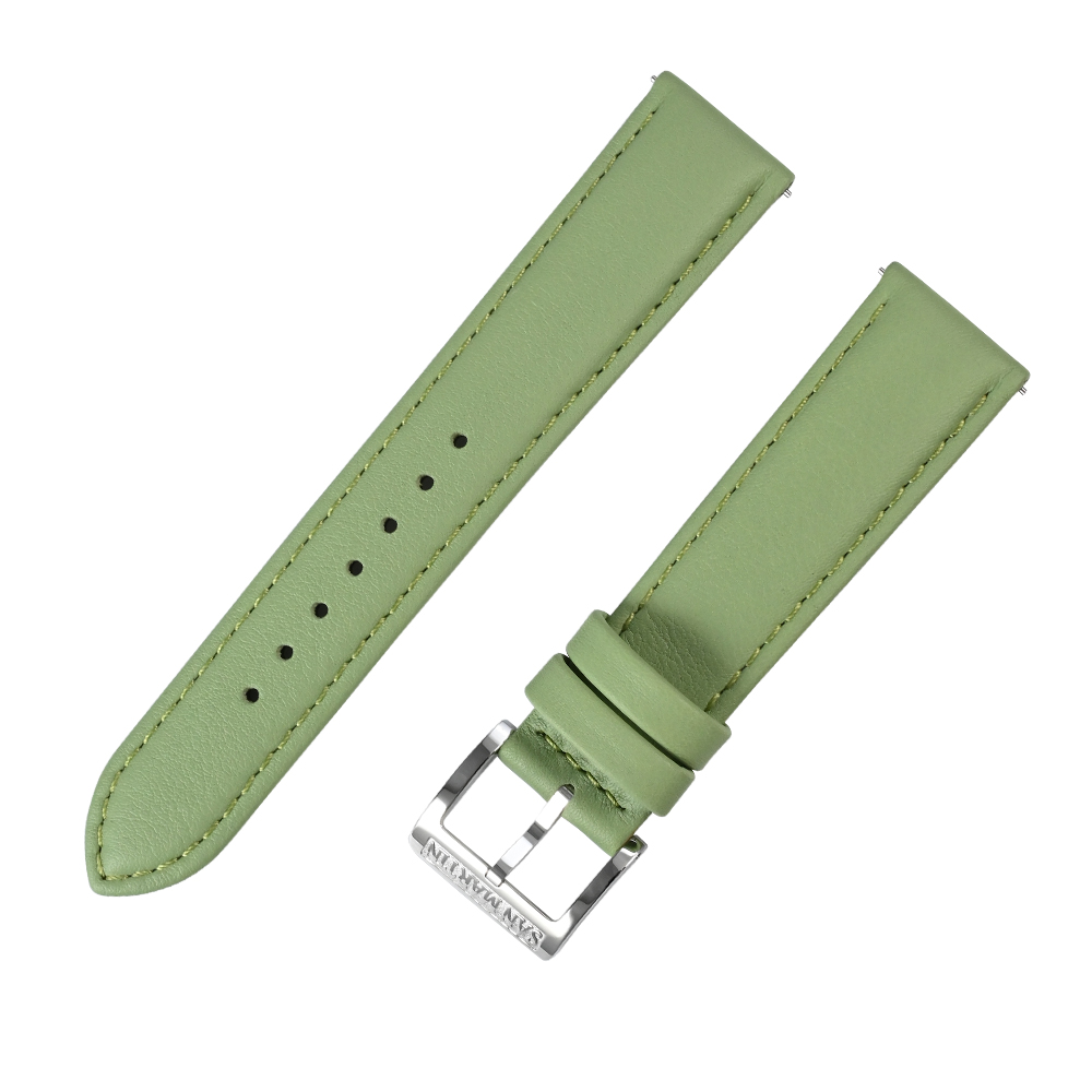 San Martin Cowhide Material Leather Strap  San Martin Watch San Martin Watch