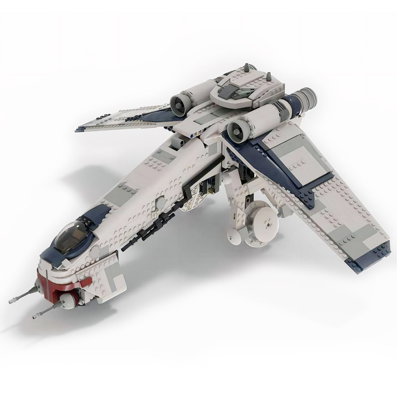 Moc The Republic Dropship V2 rebuildvenus