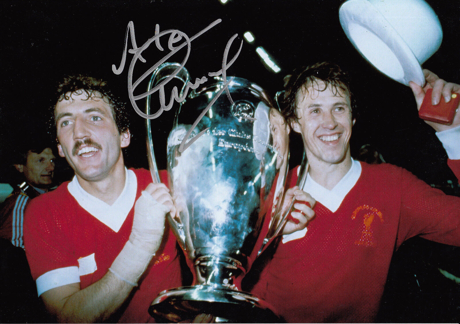 Alan Kennedy Liverpool Hand Signed Photo Poster painting 12x8.