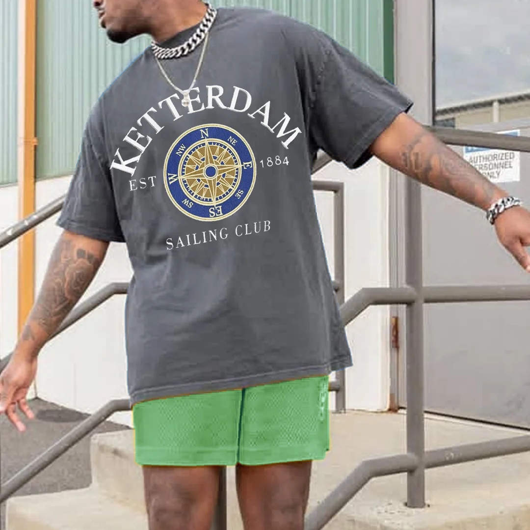 Vintage Ketterdam Oversized T-shirt-barclient