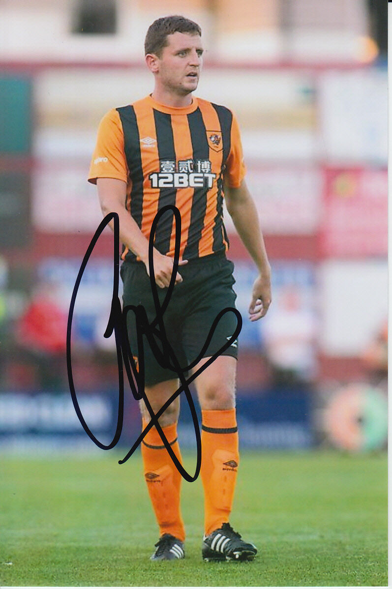 HULL CITY HAND SIGNED ALEX BRUCE 6X4 Photo Poster painting 1.