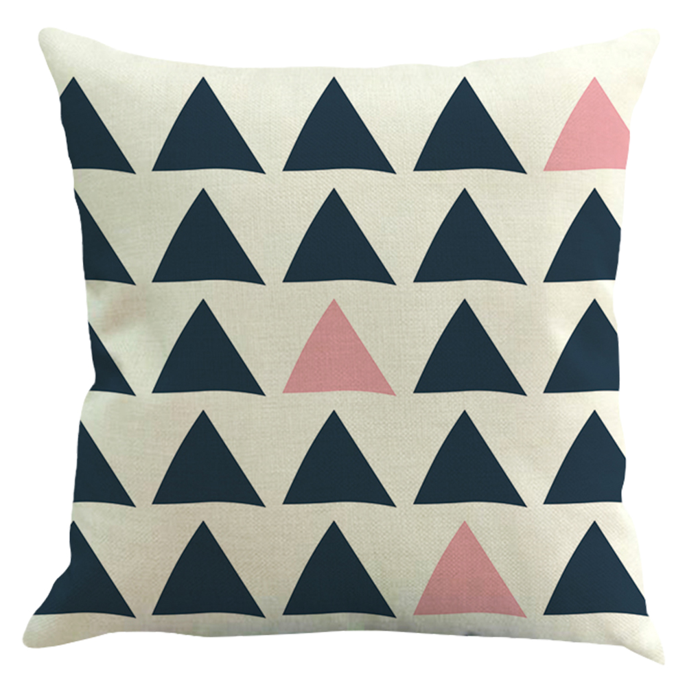 

Nordic Printing Pillow Cases Sofa Car Bedroom Linen Throw Pillow Cover (A, 501 Original