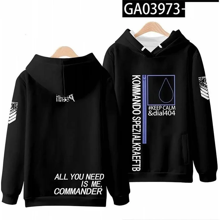 Hot Game Girls Frontline 3D Print Oversized Women/Men Hoodie Sweatshirt AR15 404 UMP45 HK416 UMP9 Cosplay Costume