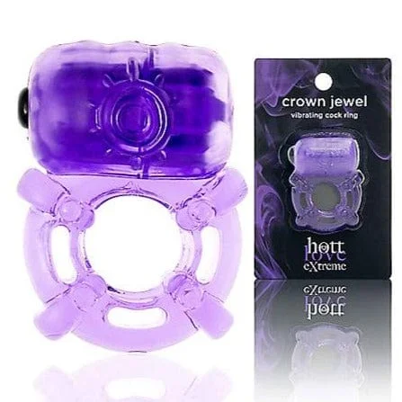 Pornhint Crown Jewel Vibrating Cock Ring - Hott Love Extreme