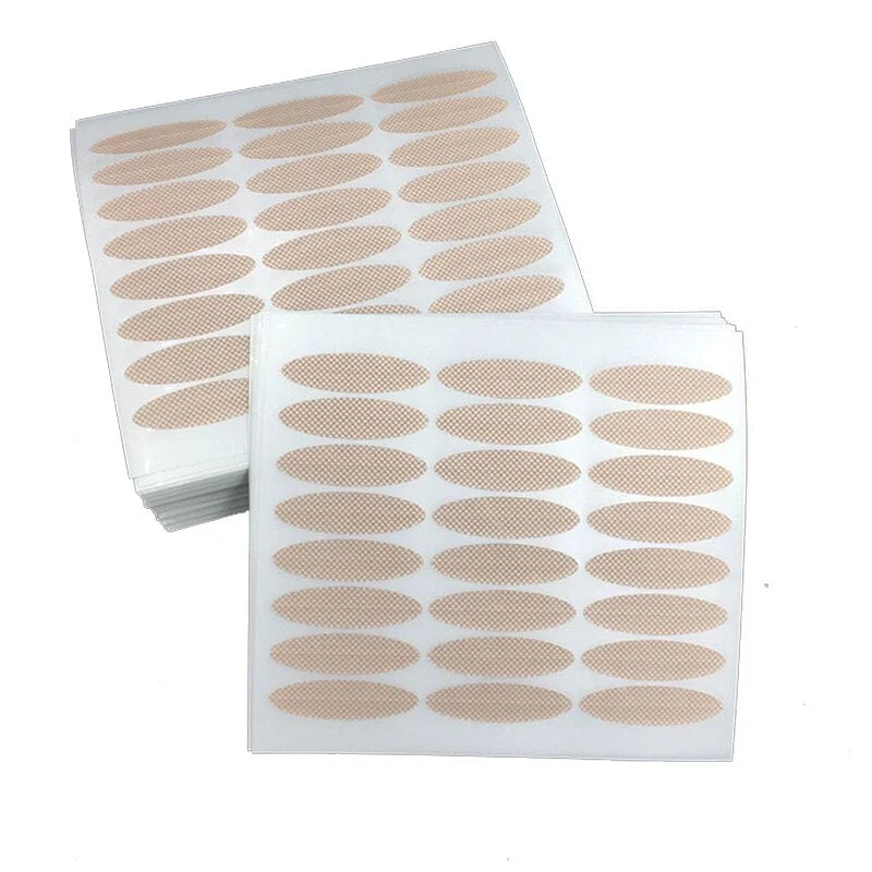 960pcs Eyelid Tape Sticker Invisible Double Fold Eyelid Lace Paste Clear Beige Stripe Self-adhesive Natural Eye Tape Makeup Tool