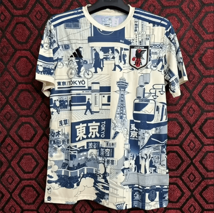 2024 Japan Tokyo Special Edition Blue Football Jersey mysite