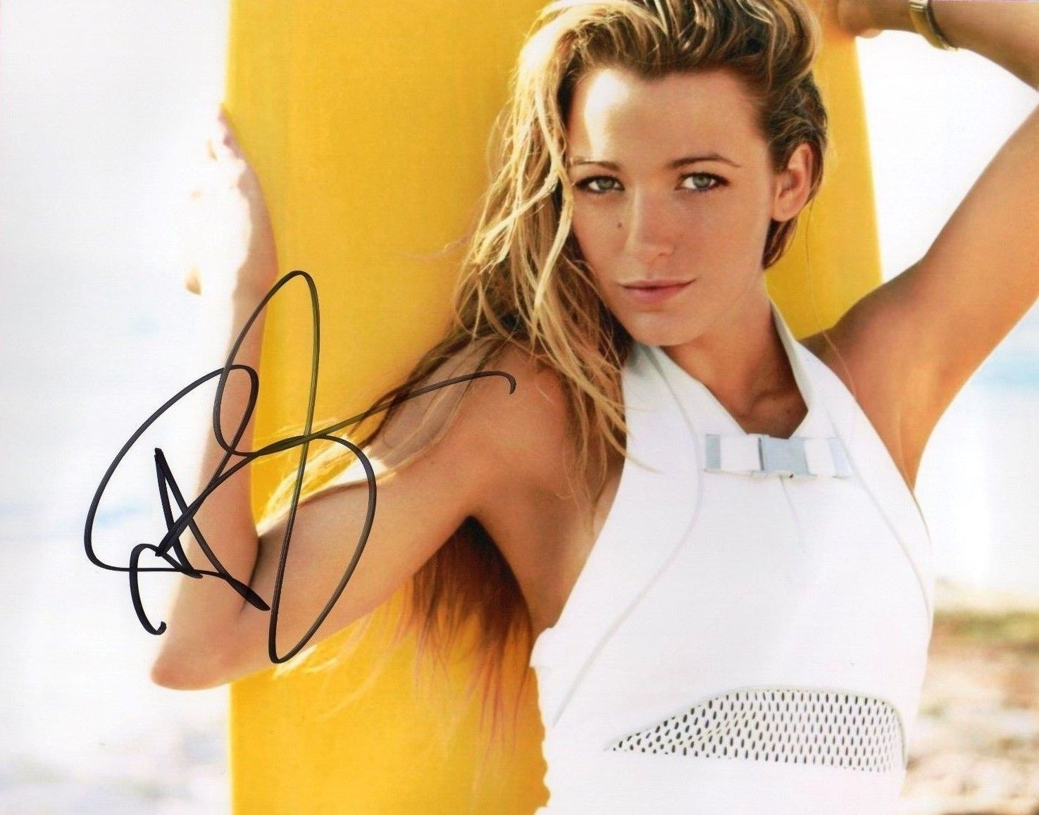 BLAKE LIVELY AUTOGRAPHED SIGNED A4 PP POSTER Photo Poster painting PRINT 15