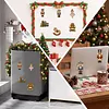 6PCS Nutcracker Christmas DIY Pearl Diamond Painting Christmas Fridge Magnets, Sparkling Rhinestone Refrigerator Magnet Craft Kit for Home Decor & Gifts